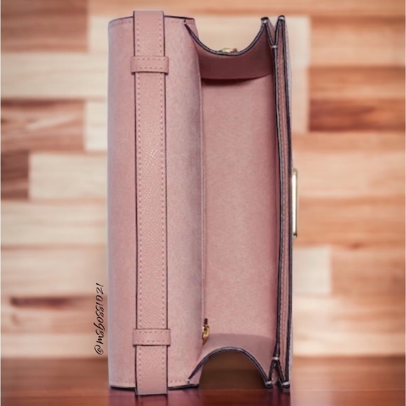 Coach Mini Brynn Leather Crossbody in True Pink BRAND NEW W/TAGS - Picture 11 of 11